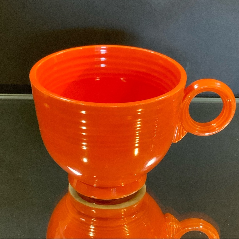 Vintage Fiesta Coffee Tea Cup Original Color